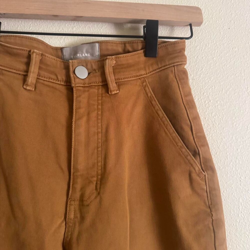 Everlane straight leg crop regular length pants size 0 - Picture 3 of 8